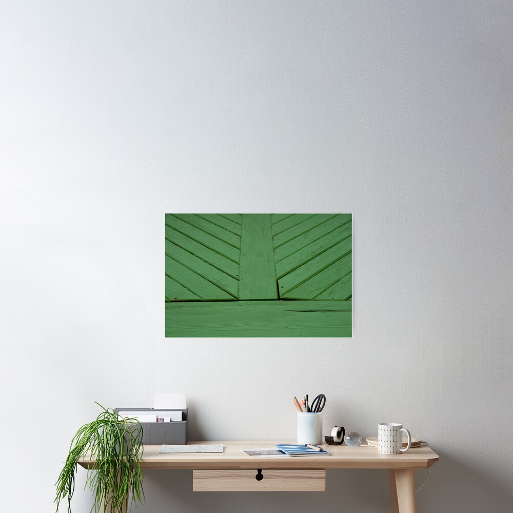 Green splash Poster