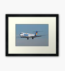 N863GA Allegiant Air McDonnell Douglas DC-9-83 Framed Print