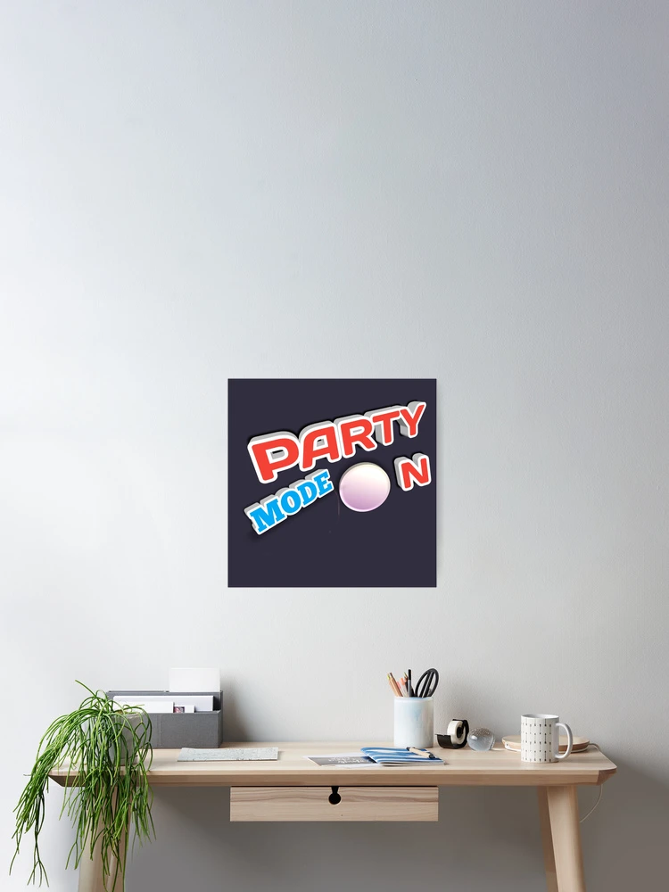Thumbnail 2 of 3, Poster, Couple Party designed and sold by Rain Shop.
