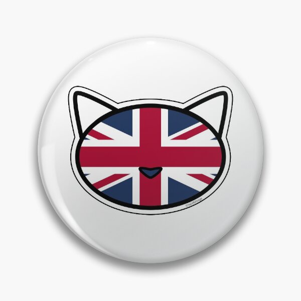 Artikelvorschau, Miau Union Jack entworfen und verkauft von MeowMusic.