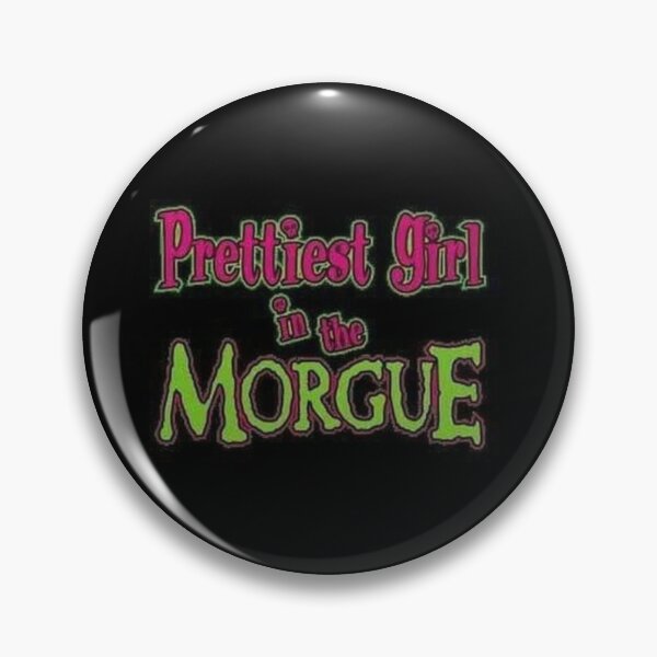 Goth Girl Pins and Buttons for Sale