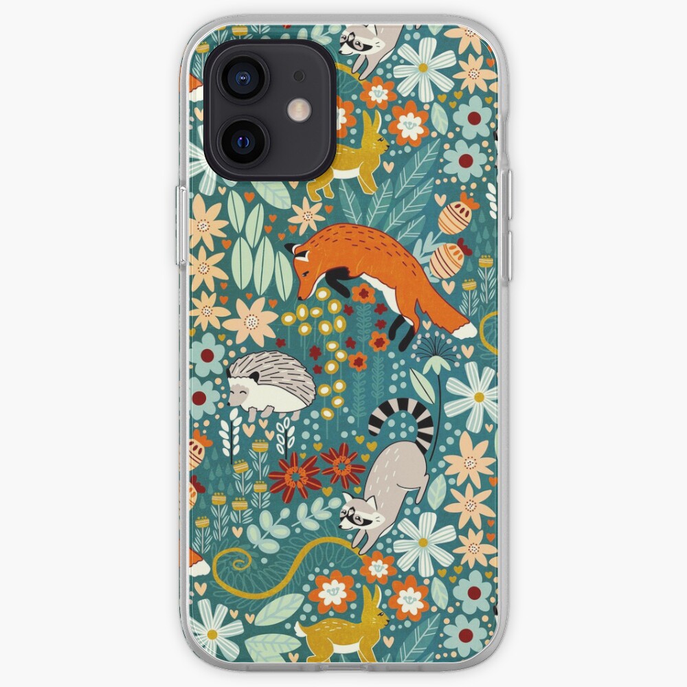 Textured Woodland Pattern iPhone Case & Cover