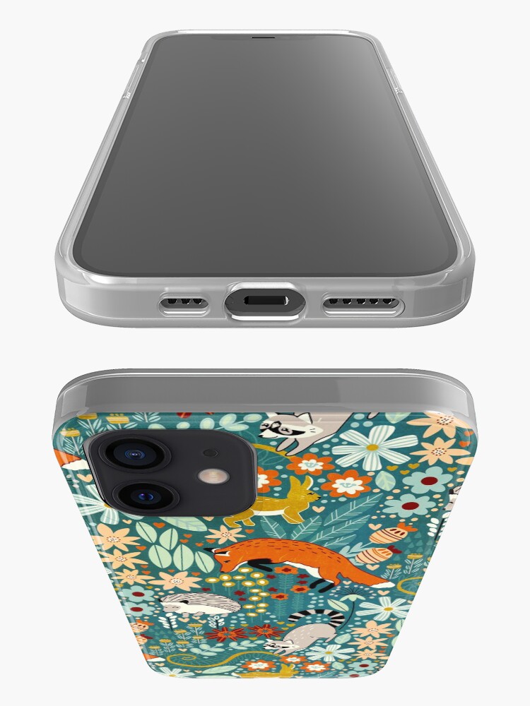 Alternate view of Textured Woodland Pattern iPhone Case & Cover