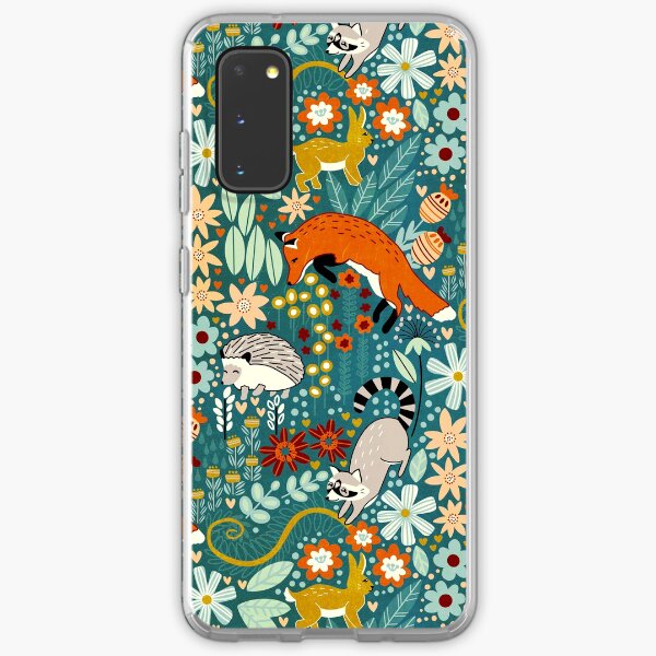 Textured Woodland Pattern Samsung Galaxy Soft Case