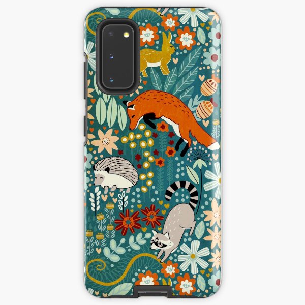 Textured Woodland Pattern Samsung Galaxy Tough Case