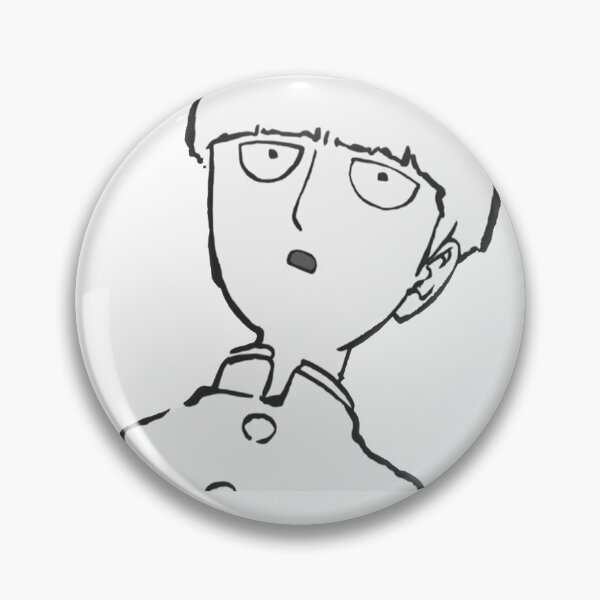 Mob psycho 100 shocked mob Pin