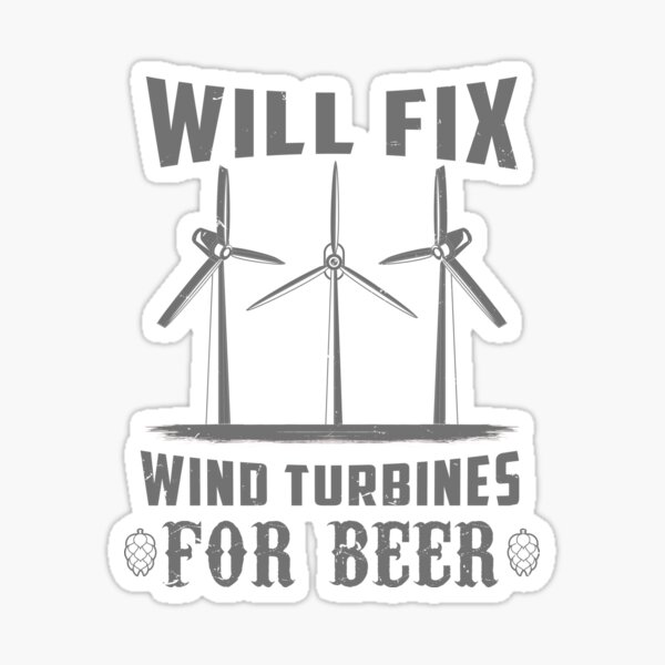 Item preview, Wind Turbine Technician Gift Idea designed and sold by Sandra78.