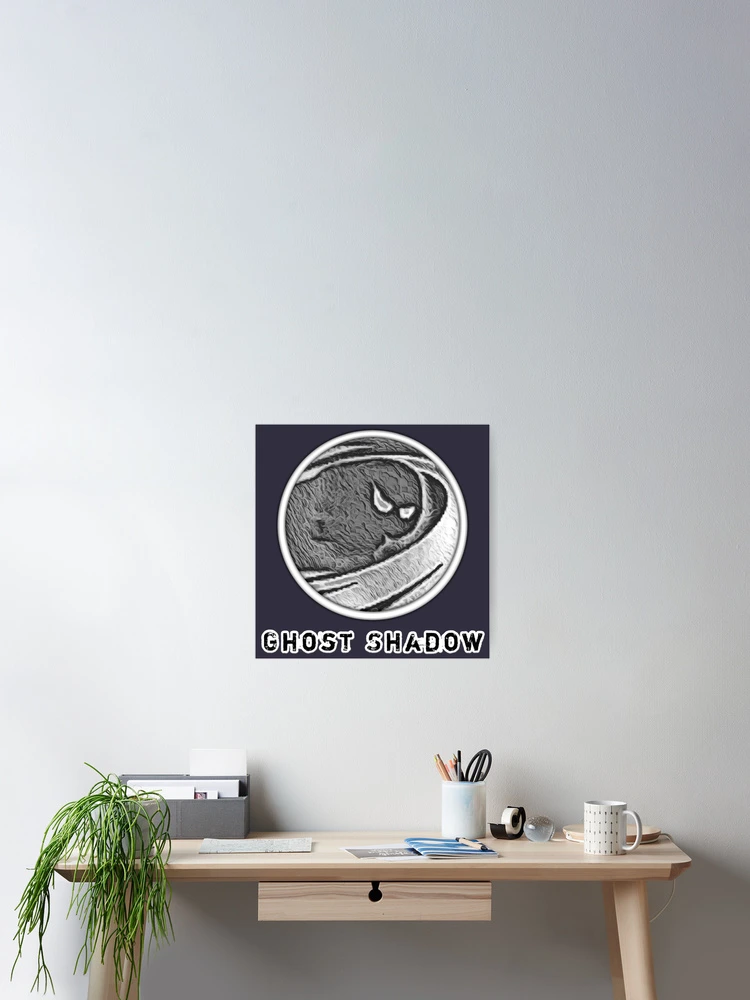 Thumbnail 2 of 3, Poster, Ghost Shadow Run designed and sold by Rain Shop.