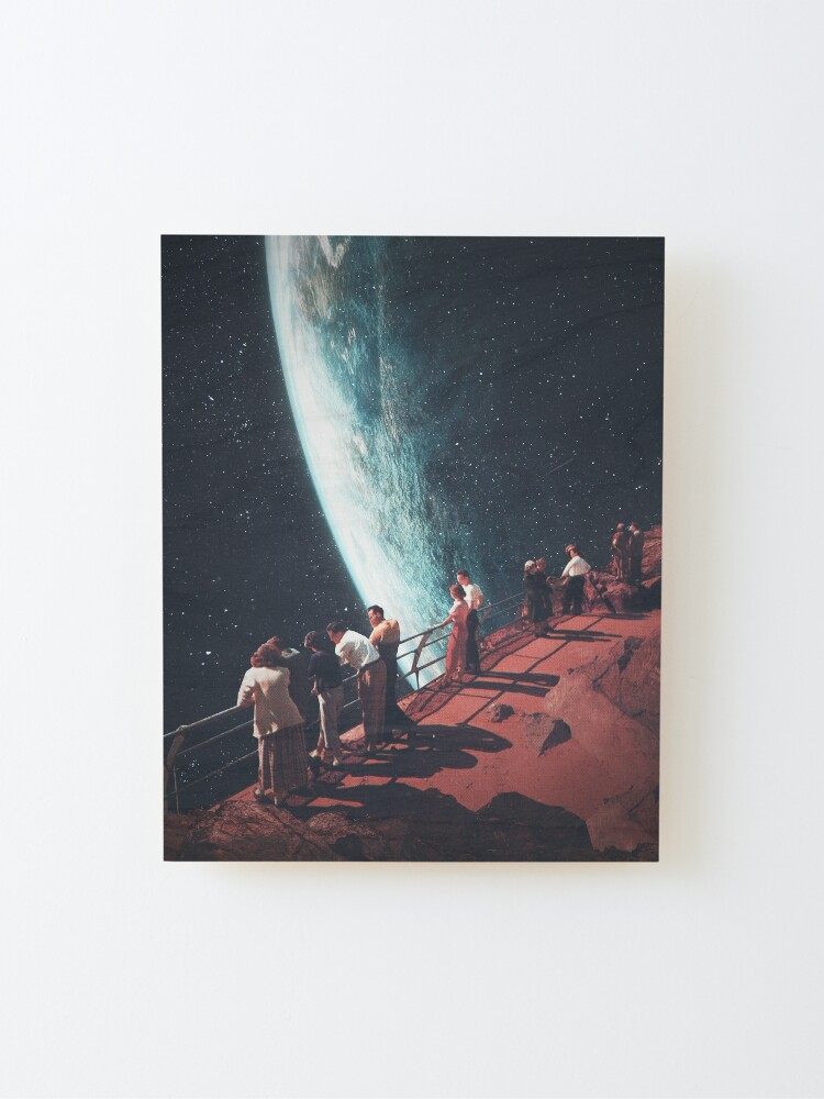 Alternate view of Missing the ones we Left Behind Mounted Print