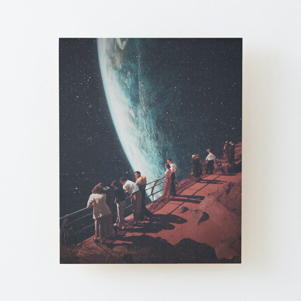 Missing the ones we Left Behind Wood Mounted Print
