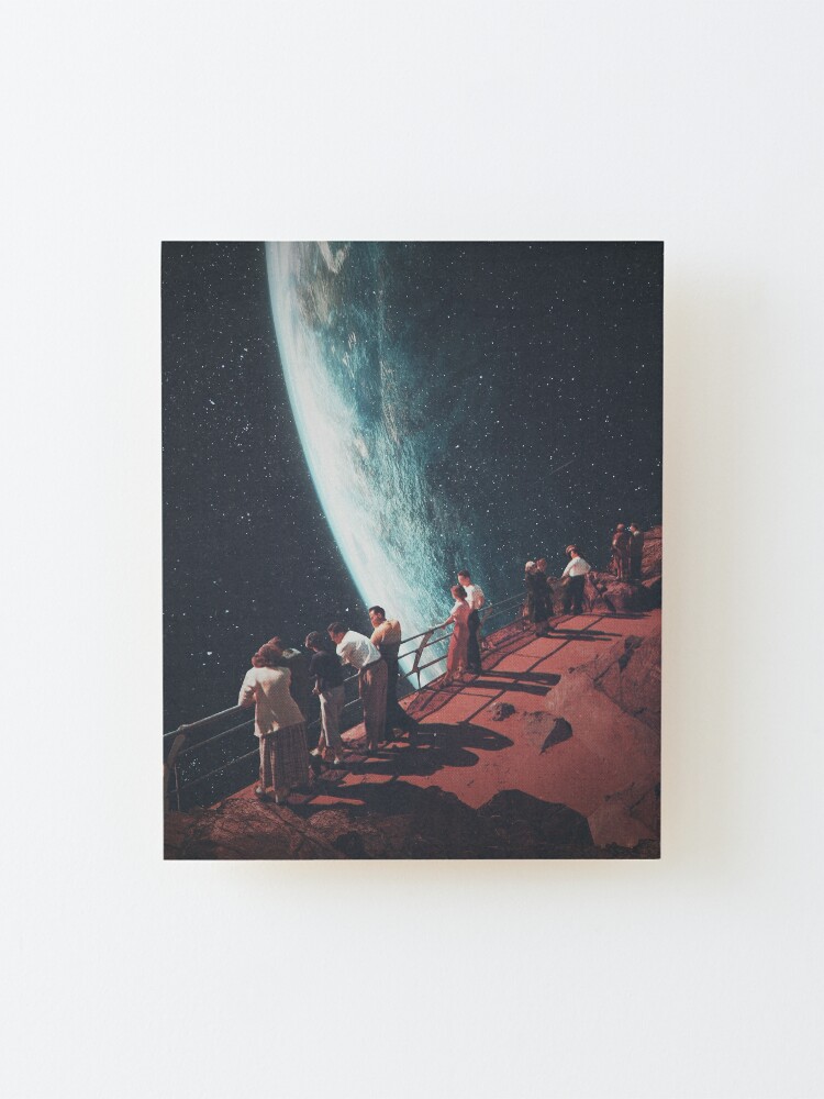 Alternate view of Missing the ones we Left Behind Mounted Print
