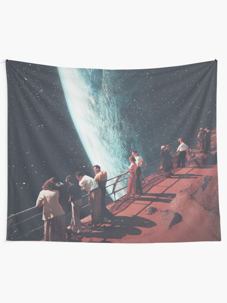 Alternate view of Missing the ones we Left Behind Tapestry