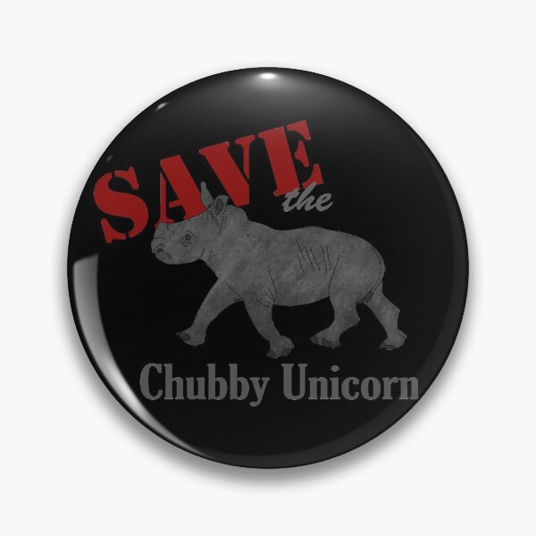 Item preview, Save the chubby unicorn - baby rhino designed and sold by GeoCreate.