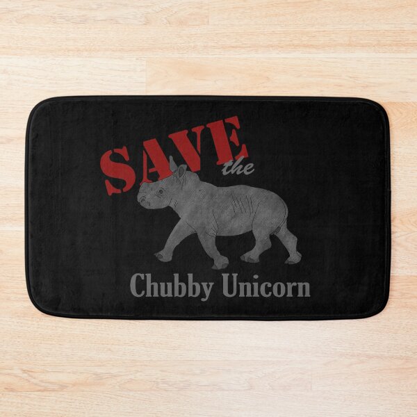 Item preview, Save the chubby unicorn - baby rhino designed and sold by GeoCreate.