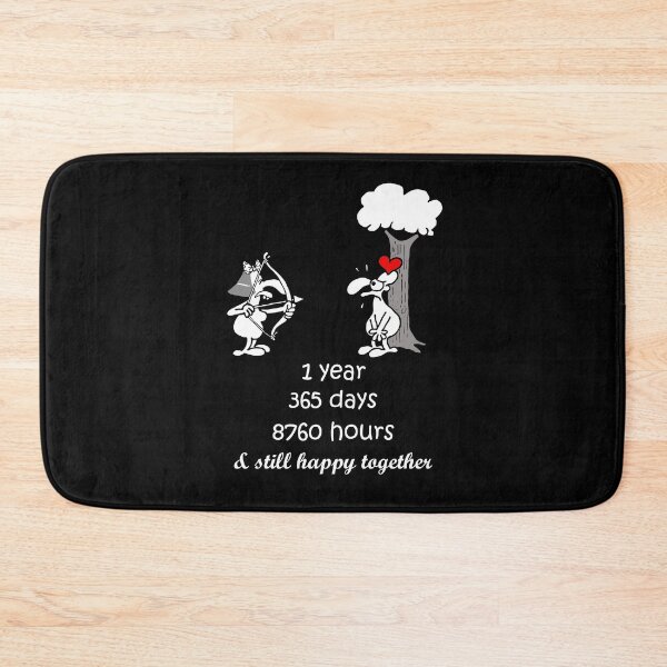 Item preview, 1st Marriage Wedding Anniversary Gift For Him Her 1 Year Together Funny Couple designed and sold by FunnySunny T-Shirts.