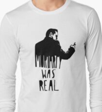 Moriarty Was Real - Black Long Sleeve T-Shirt