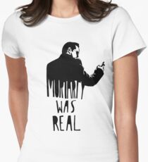Moriarty Was Real - Black Women's Fitted T-Shirt