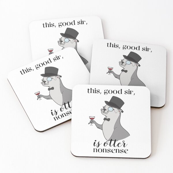 Item preview, Sir Otter, this good sir is otter nonsense designed and sold by Sofia Dimitriadou.