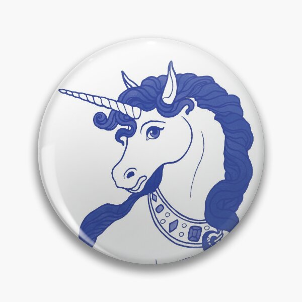 Item preview, Unicorn, blue version designed and sold by Milan Kovacevic.