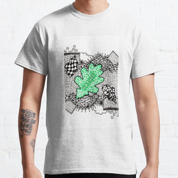 Nature - Doodle Drawing Classic T-Shirt