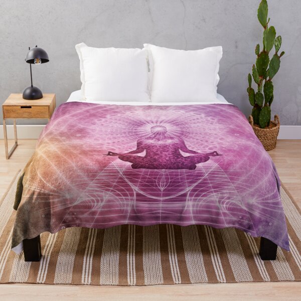 Item preview, Abstract painting of meditation - mindfullness designed and sold by KevinVee.