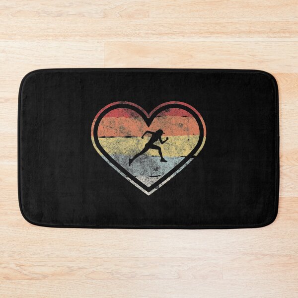 Item preview, Running in Retro Heart Girls Design designed and sold by 2blackcherries.