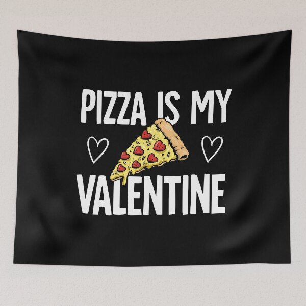 Item preview, Pizza is my Valentine  Funny Valentine Gift  designed and sold by 2blackcherries.
