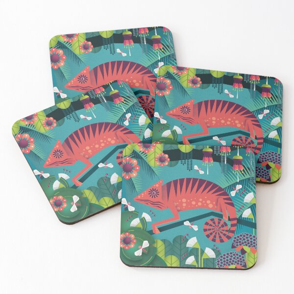 Item preview, jungle - chameleon designed and sold by BAKELITE.