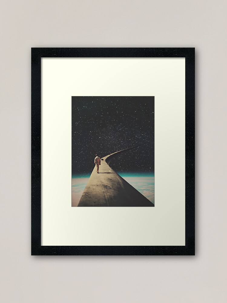 Alternate view of We chose This Road My Dear Framed Art Print