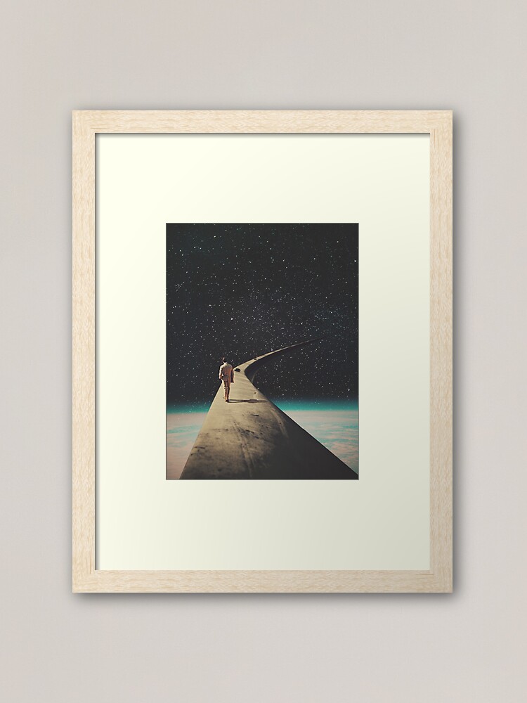 The Pale Blue Dot Framed Poster