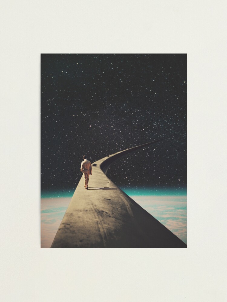 Alternate view of We chose This Road My Dear Photographic Print