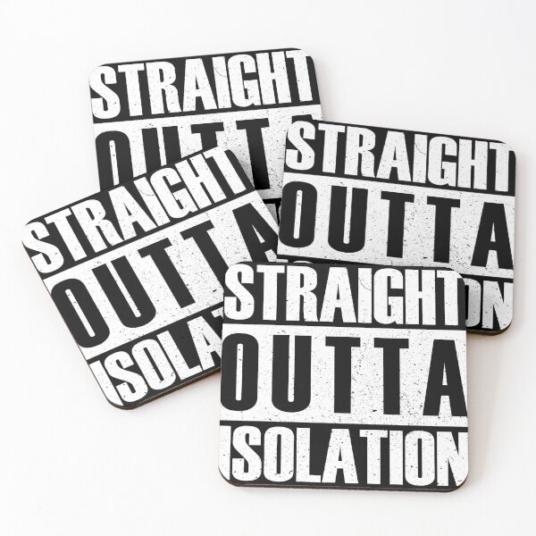 Item preview, Straight outta Isolation designed and sold by bluehair.