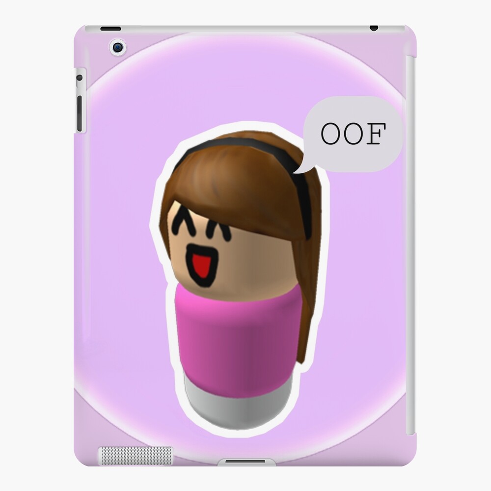 Roblox Baby Cute Oof Ipad Case Skin By Chubbsbubbs Redbubble - adorable roblox girls cute