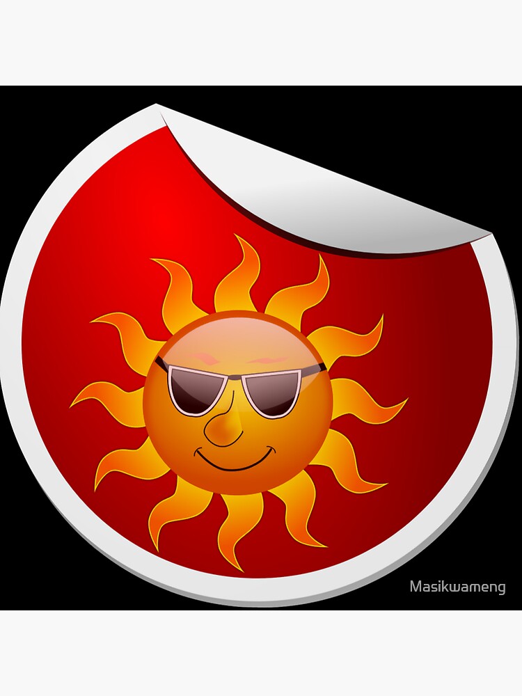 "Red Stickers collection" Sticker by Masikwameng Redbubble