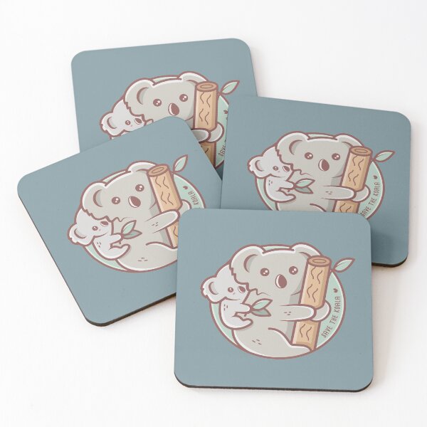 Item preview, Mother and baby koala, save the koala  designed and sold by crealizable.