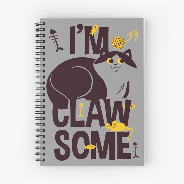Item preview, I Am Clawsome Cat Lovers Yellow designed and sold by aventi24.