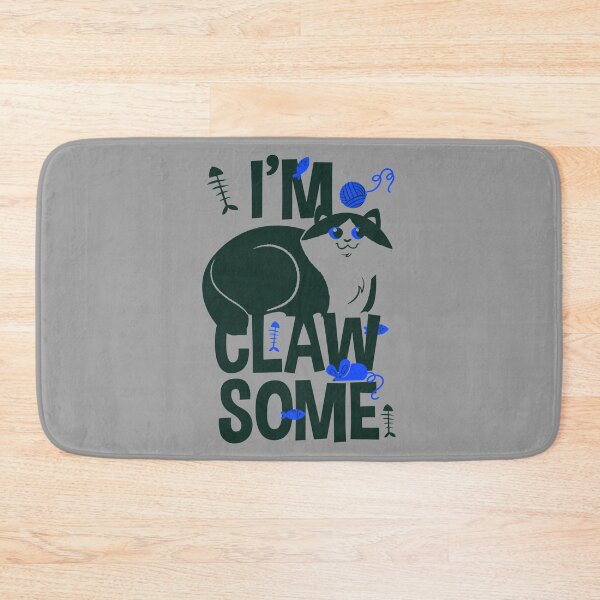 Item preview, I Am Clawsome Cat Lovers Blue designed and sold by aventi24.