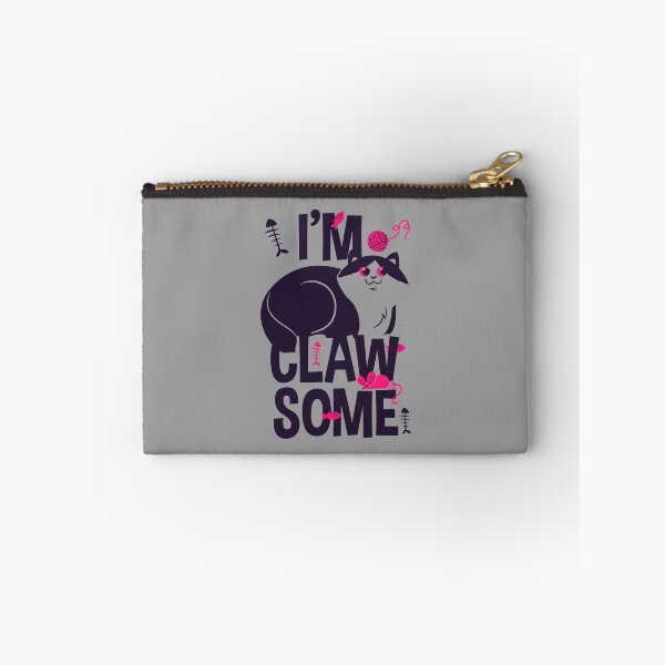 Item preview, I Am Clawsome Cat Lovers Pink designed and sold by aventi24.