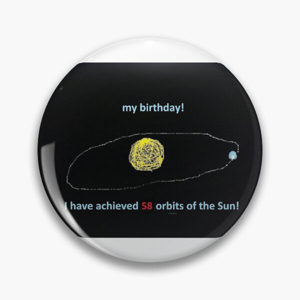 Item preview, Happy 58th birthday! designed and sold by JPOempathy.