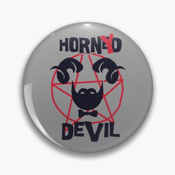 Item preview, I Am The Horned Devil Red designed and sold by aventi24.