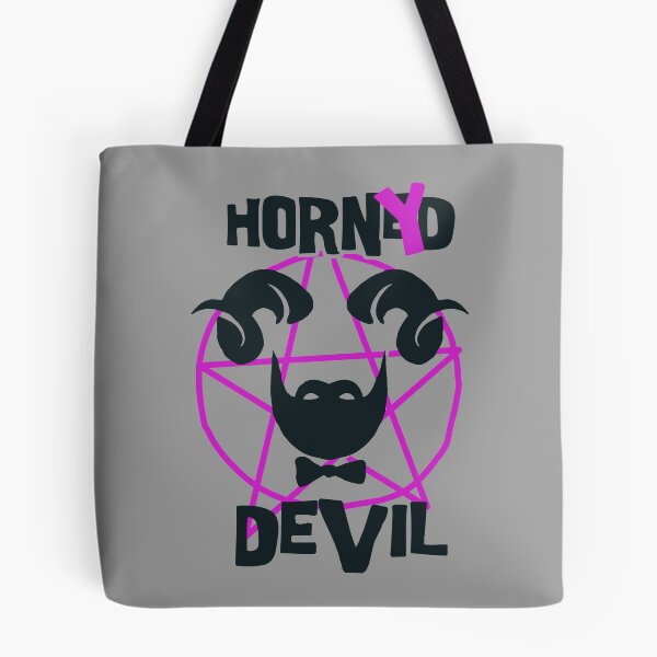 Item preview, I Am The Horned Devil Pink designed and sold by aventi24.