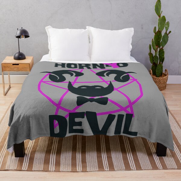 Item preview, I Am The Horned Devil Pink designed and sold by aventi24.