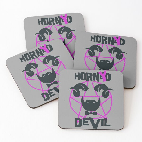 Item preview, I Am The Horned Devil Pink designed and sold by aventi24.