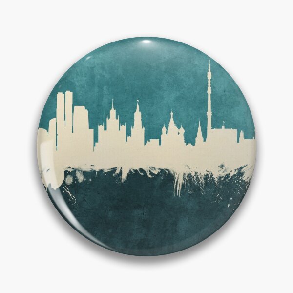 Artikelvorschau, Moscow Russia Skyline entworfen und verkauft von ArtPrints.