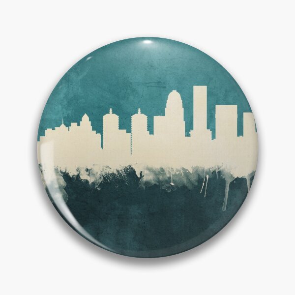 Item preview, Louisville Kentucky City Skyline designed and sold by ArtPrints.