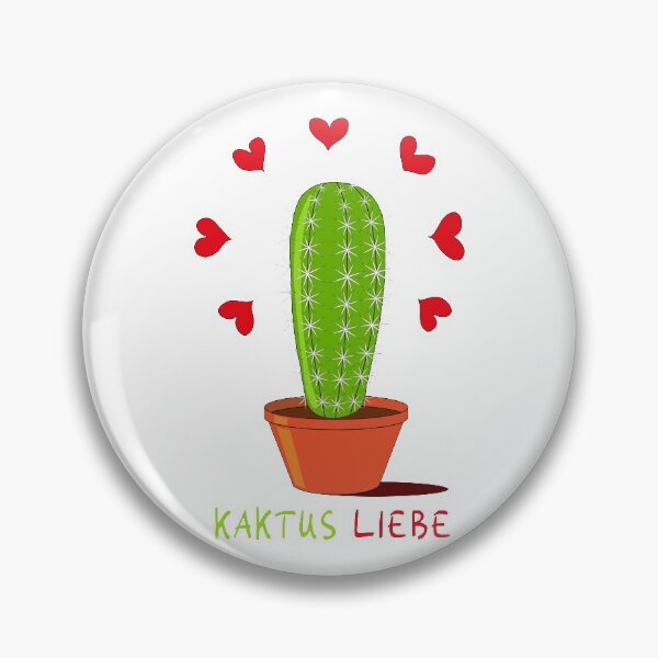 Item preview, Kaktus Liebe – Sweet Cactus with red hearts  designed and sold by un-artiges.