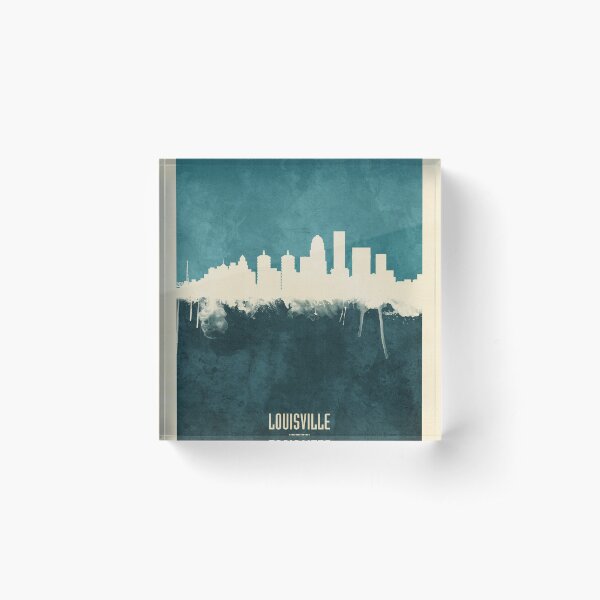Item preview, Louisville Kentucky City Skyline designed and sold by ArtPrints.