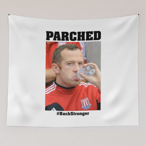 Item preview, Charlie Adam is Parched | That Peter Crouch Podcast | Black Print designed and sold by SJ Designs.