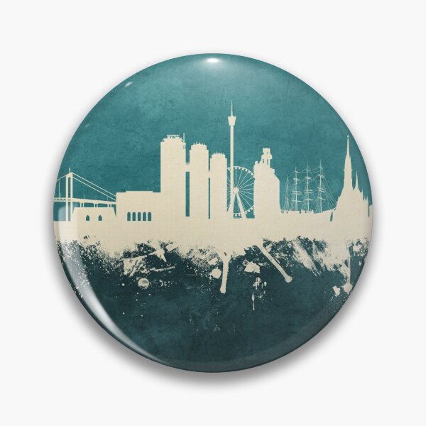Item preview, Gothenburg Sweden Skyline designed and sold by ArtPrints.