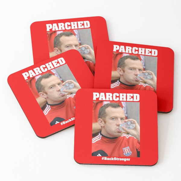 Item preview, Charlie Adam is Parched | That Peter Crouch Podcast | White Print designed and sold by SJ Designs.